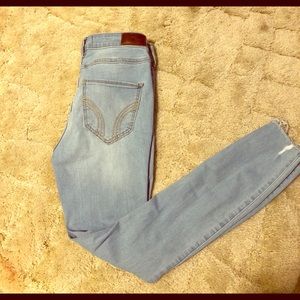 Classis Stretch High Rise Crop Super Skinny Jeans